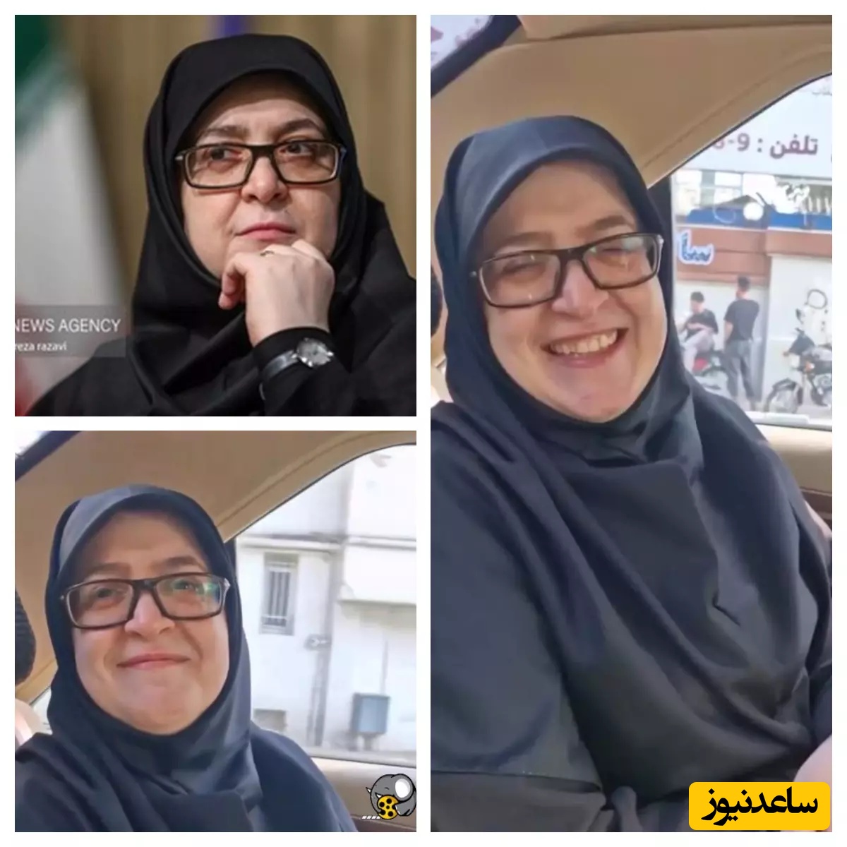 ( ویدیو) حرکت عجیب سخنگوی دولت: درآوردن ادای خبرنگار!‎