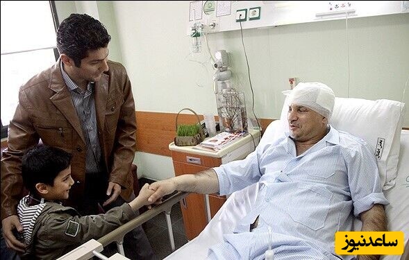 علی دایی در بیمارستان