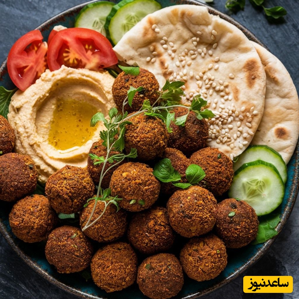 (ویدئو) طرز تهیه فلافل ساده خانگی؛ راهنمای کامل برای یک فلافل ترد و خوشمزه