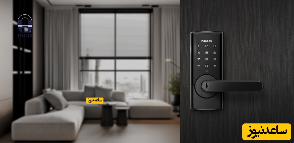 افزایش امنیت درب آپارتمان با قفل الکترونیکی