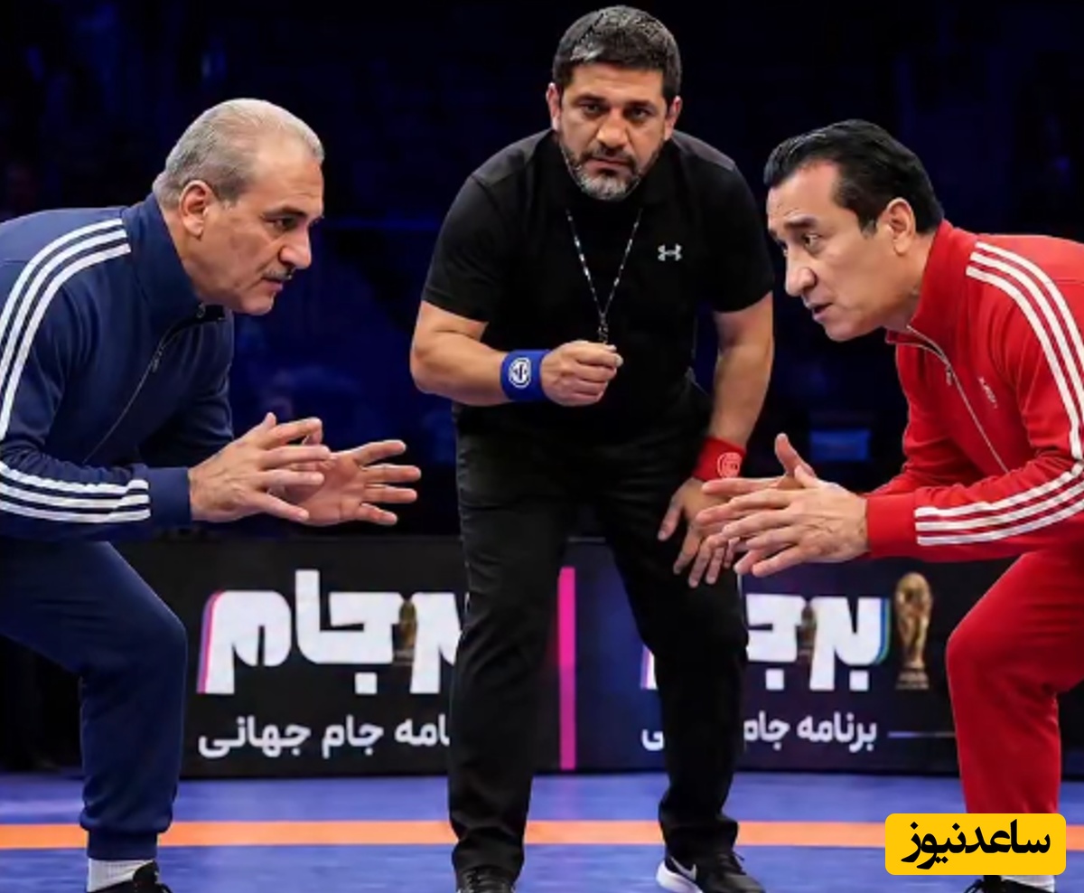 وقتی خداداد عزیزی هوسِ کشتی گرفتن با جواد خیابانی به سرش می‌زنه! پیش‌بینی باورنکردنی علیرضا دبیر از برنده کشتی غزال تیزپا و جواد خیابانی!