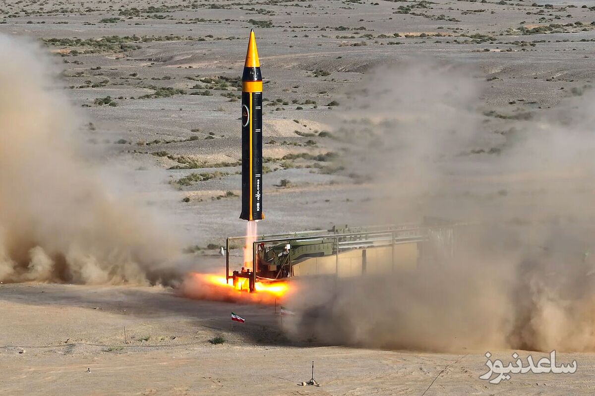 رونمایی از جدیدترین موشک بالستیک ایران با نام «خیبر»+فیلم