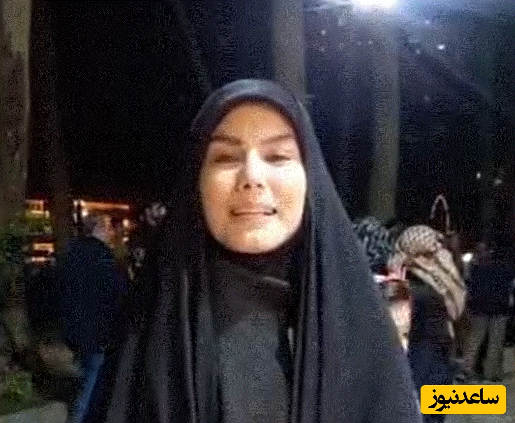 زهرا شاهین‌فر مجری در حاشیه پاتوق هنرمندان و مردم در باغ فردوس : آدم این شب‌ها تصاویری را می‌بیند، لحظاتی را شاهد است که خیلی نیاز به توضیح ندارد