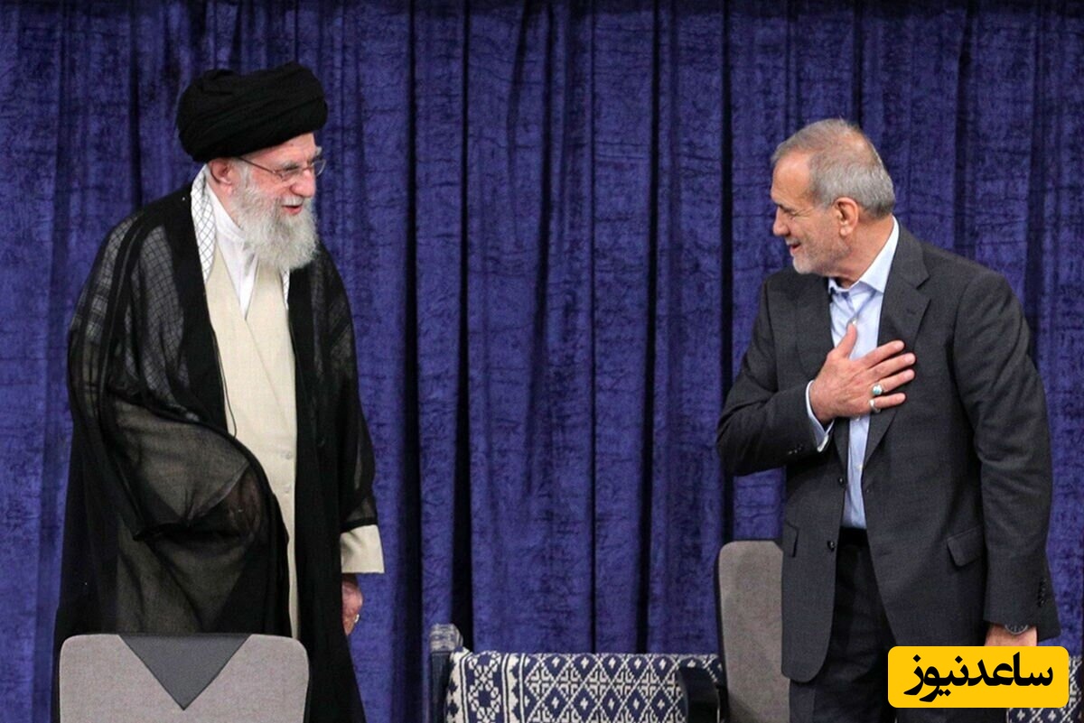 وقتی زخمی‌شدن هم مانع دیدار پزشکیان به رهبر انقلاب نمی‌شود؛ حضور رئیس‌جمهور با پای آسیب‌ دیده و خونمردگی تخلیه شده نزد رهبری+ ویدیو