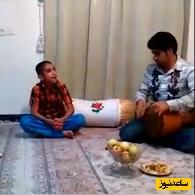 شاهکار خوانندگی بی نظیر یک پسر ایرانی اهل دل با آهنگ لری/ پدرش چه قربون صدقه ای میره+ویدیو
