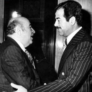 عباس هویدا و دیدار با صدام حسین