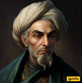 چهره سعدی شیرازی