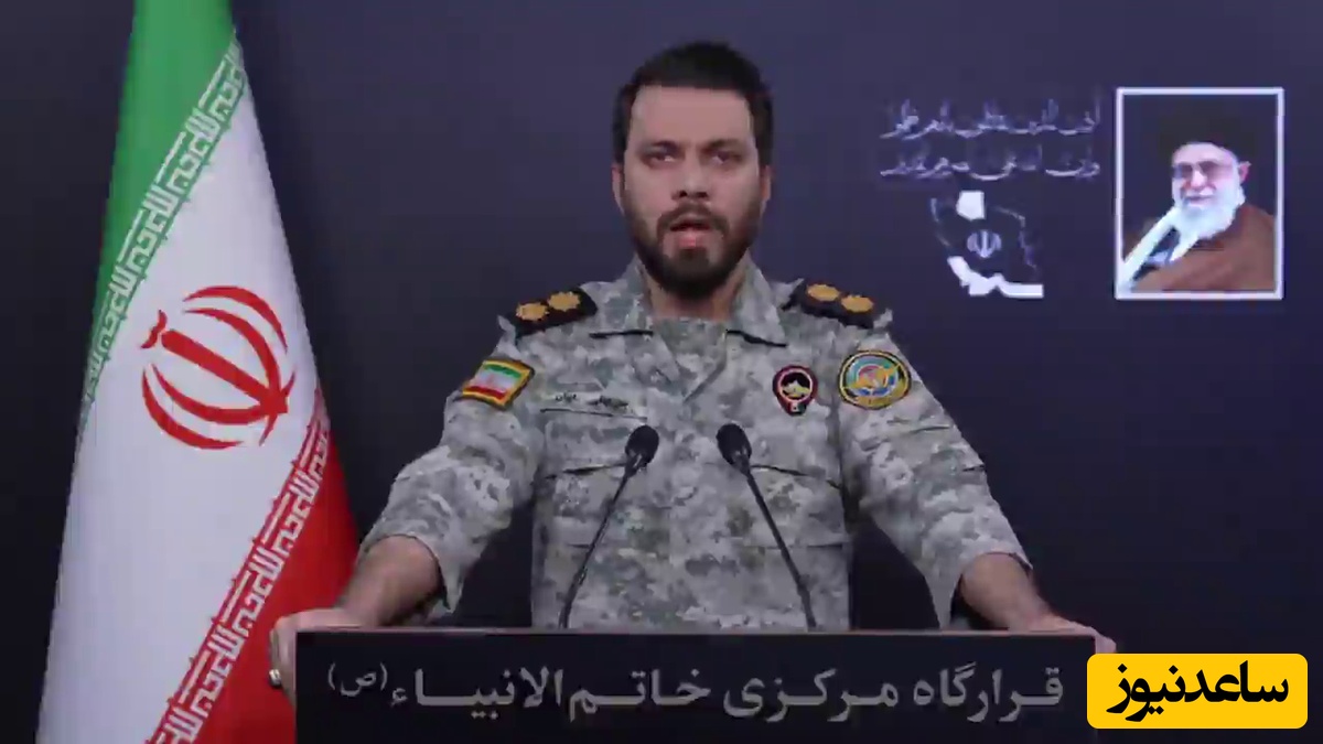 گزارش سخنگوی قرارگاه خاتم الانبیا درباره عملیات دفاعی روز گذشته+‌ ویدیو