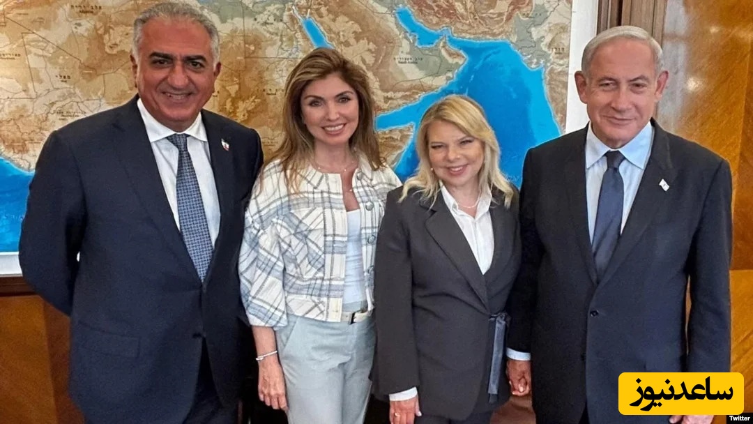 دست چپ رضا پهلوی به دست راستش می‌گوید چه خاکی بر سرمان کنیم!!+ویدیو