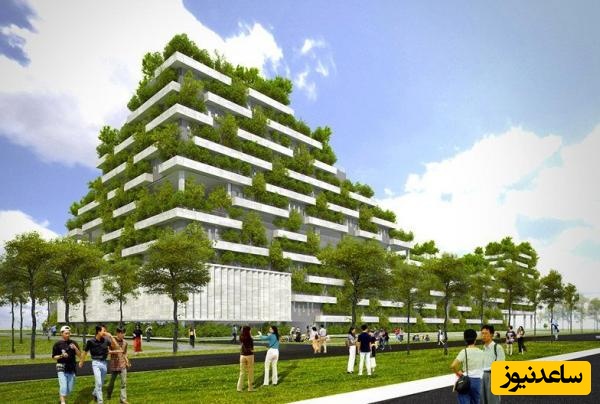 (عکس) دانشگاهی متفاوت در ویتنام با معماری شبیه به جنگل و فضای سبز گسترده/ ینجا دانشگاه نیست بهشت دانشجوهاست؛ کلاس که تموم شد پیک‌نیک شروع میشه😍