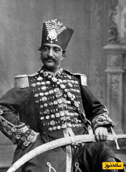 عکس | سفر به عصر قاجار؛ افشای راز تابلوی چهره‌نگار ناصرالدین شاه / دو اثر تاریخی از یک عکس