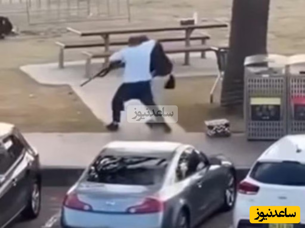 (ویدیو) مرد مسلح که یهودیان سیدنی را میکشت توسط شهروند ساده خلع سلاح شد!/ عجب دل و جیگری داشت