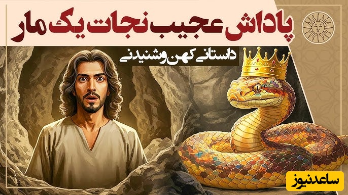 حکایت‌های خواندنی / داستان جذاب و کهن  پاداش عجیب نجات یک مارف از هر دست بدی از همون دست میگیری + ویدئو