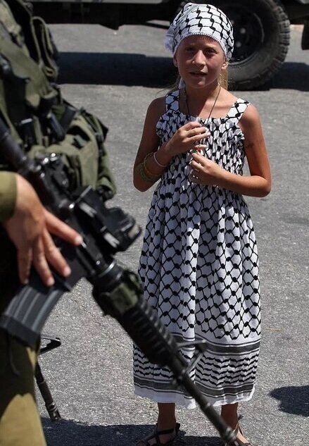 دختر فلسطینی