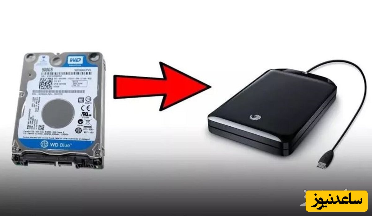 چگونه هارد اینترنال به اکسترنال تبدیل کنیم؟+ فیلم آموزشی