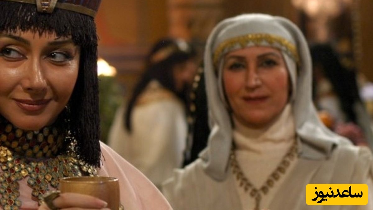 چهرۀ «کاریماما، دایۀ زلیخا» در مراسم تقدیر از سریال «یوسف پیامبر»؛ سال 87