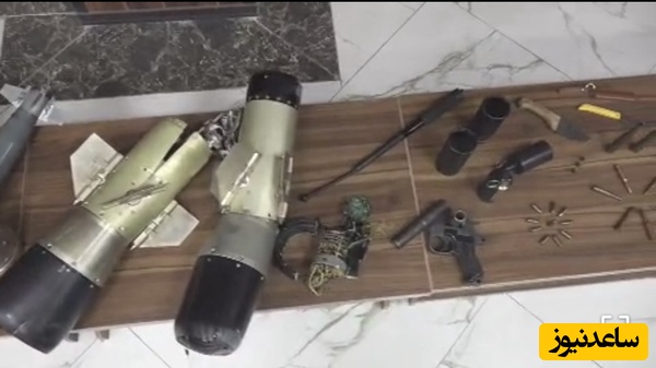 6 عامل موساد به همراه بمب و نارنجک و ریز پرنده، در تور دستگاه‌های امنیتی و انتظامی+ویدیو