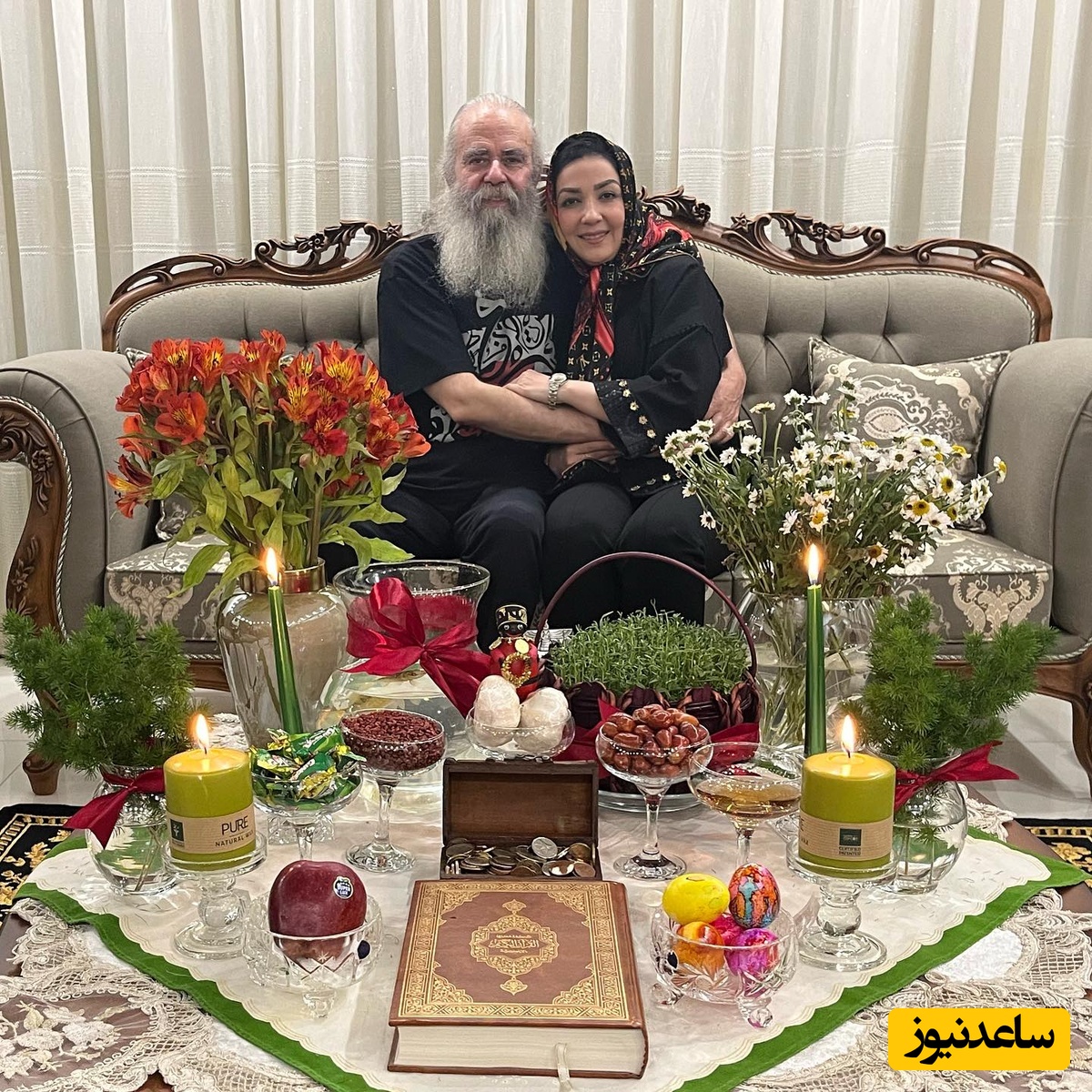 درخشش شکوهمندانه فخر و فروغ در دکوراسیون منزل سوبلکس سارا صوفیانی و همسرش مزین به ستون های تخت جمشید؛ چلچراغ کریستالی، میز بیلیارد، نقاشی های دیواری و... که قصر سیندرلا را تداعی می کند!