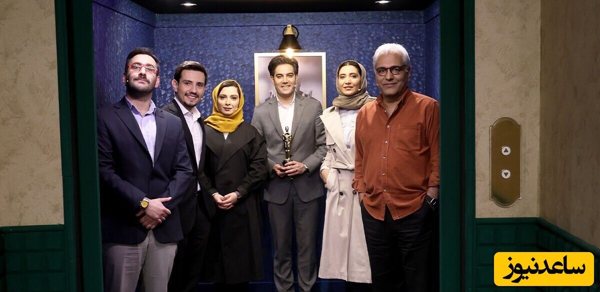 (ویدیو) عجیب‌ترین سوال مهران مدیری از امیرعلی نبویان با چاشنی طنز و ادبیات! / نیما شعبان نژاد از هنر بداهه گویی امیرعلی نبویان، دهنش باز مونده!