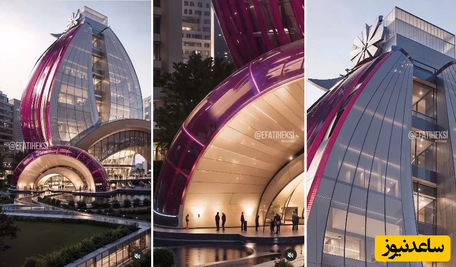 معماری با الهام از پیاز