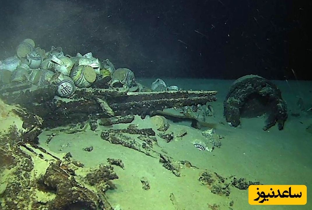 گنج کوزه‌های 500 ساله در عمق 2.5 کیلومتری دریا کشف شد