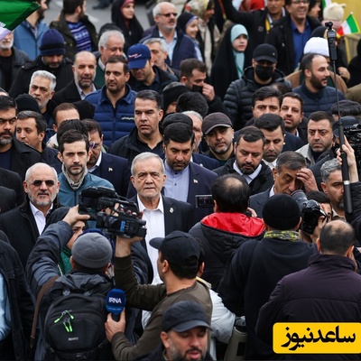 پزشکیان در میان سیل جمعیت در تهران؛ رئیس جمهور با مترو آمد