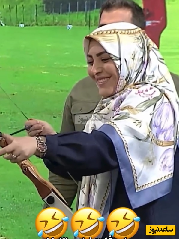 شوخی های خنده دار با تیراندازی المیرا شریفی مقدم / دستام خسته شد، انقدر سر و صدا نکنین😂