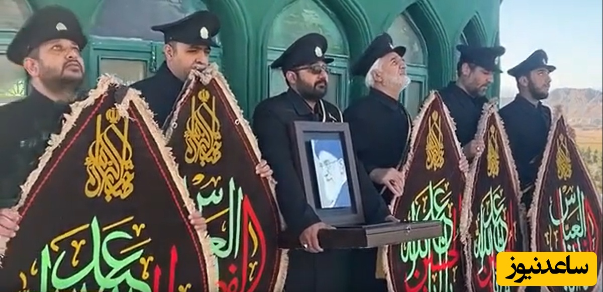 اهتزاز  پرچم معروف انتقام مسجد جمکران| روز‌های تاریکی در انتظار آمریکا و اسرائیل است+ ویدیو