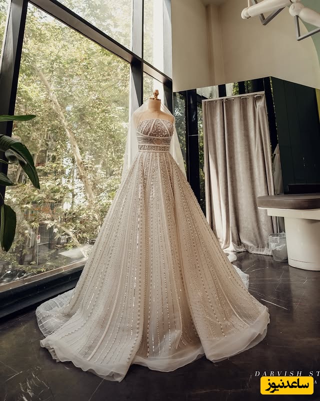 لباس عروس متین ستوده