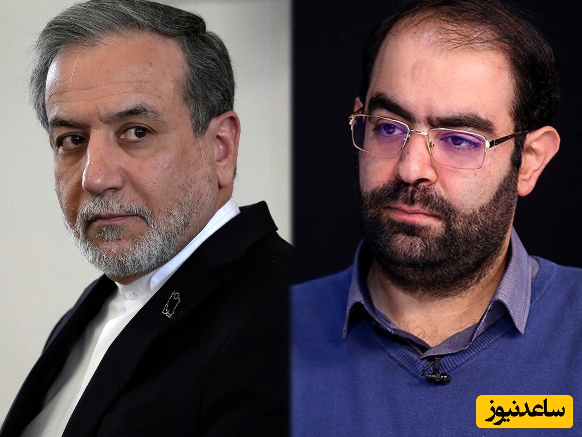 (فیلم) حمله مجری تلویزیون به وزیر امور خارجه: عباس عراقچی بلاگری می‌کند!