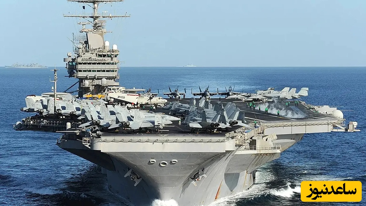 ببینید| ناو آبراهام لینکلن به چند قدمی ایران رسید!/ با رسید ناو به این منطقه قدم بعدی چیست؟+ویدیو