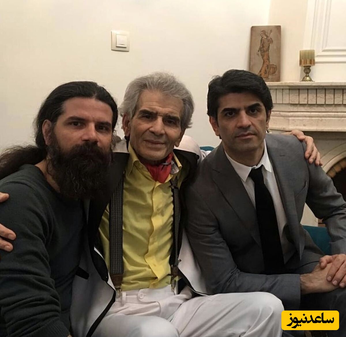 همنوازی زیبای اعجوبه طنز سریال شبهای برره با پسرش+ویدئو/پدر و پسر هنرمند و با استعداد