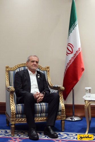 (عکس) دیدار پزشکیان با ولیعهد زیر قاب عکس پادشاه در حاشیه اجلاس دوحه