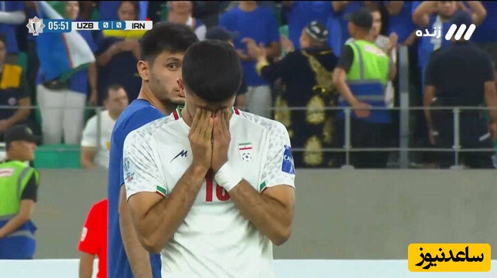 سریعترین اخراج فوتبال ایران؛ آریا یوسفی، ستاره جوان تیم ملی 5دقیقه‌ای زمین را ترک کرد!+فیلم