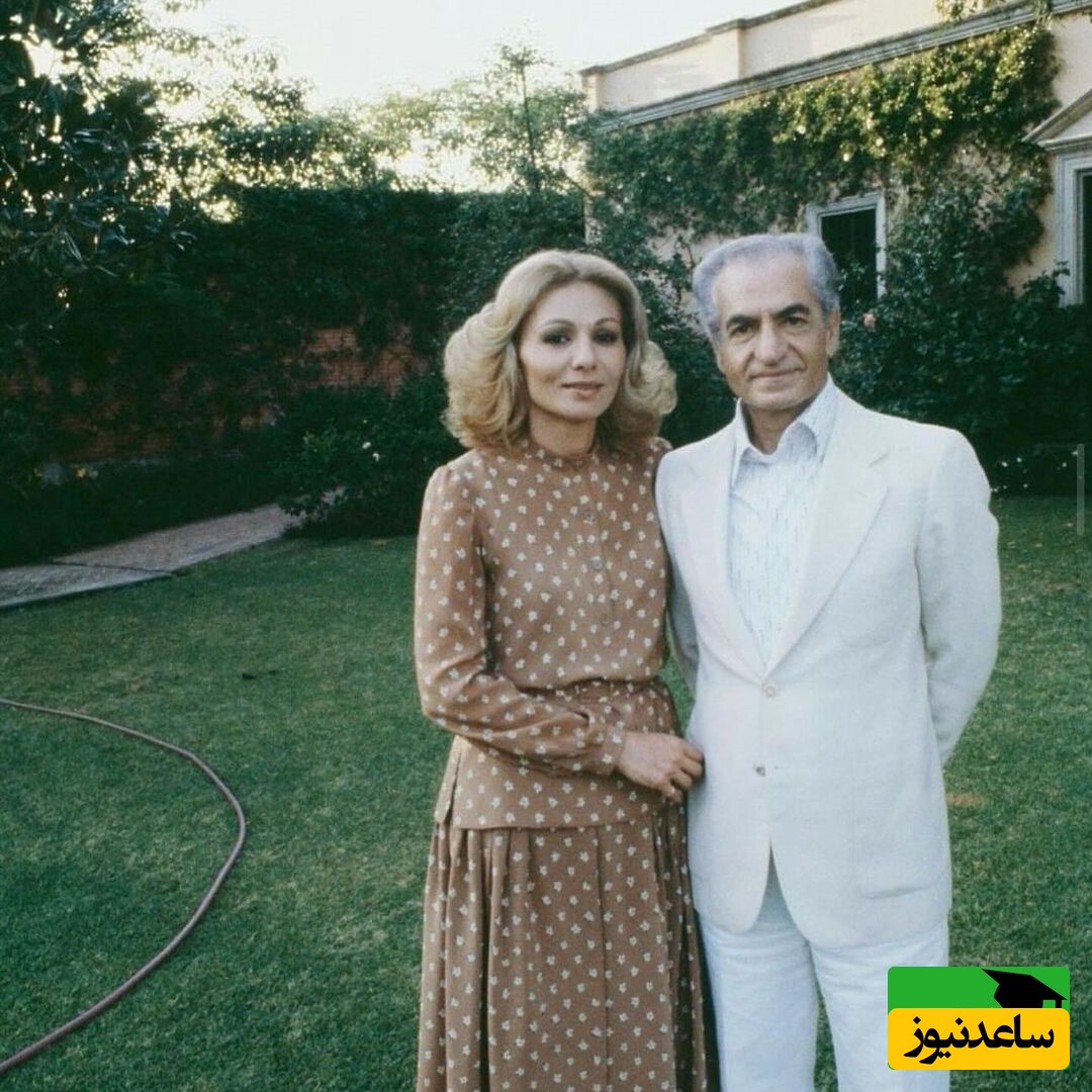 (عکس) نگاهی به لباس نامزدی زمردی «فرح دیبا» و «محمدرضا پهلوی» با گل‌هایی از جنس نقره/ بریز و بپاش‌های تمام نشدنی خاندان پهلوی از جیب مردم و مملکت!