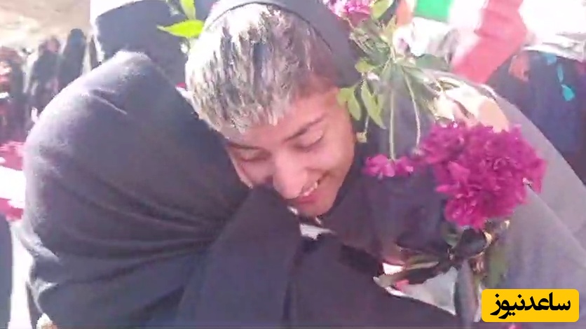 (ویدئو) دختر تبریز به آغوش مادر رسید