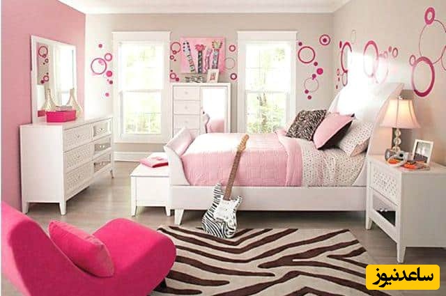(عکس) جدیدترین ایده های دیزاین اتاق خواب فانتزی مخصوص دختر خانم های باسلیقه