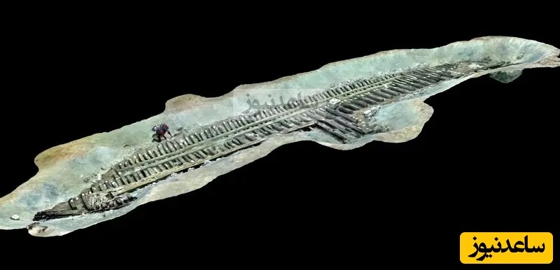 بازسازی سهبعدی از لاشۀ کشتی و محل کشف آن