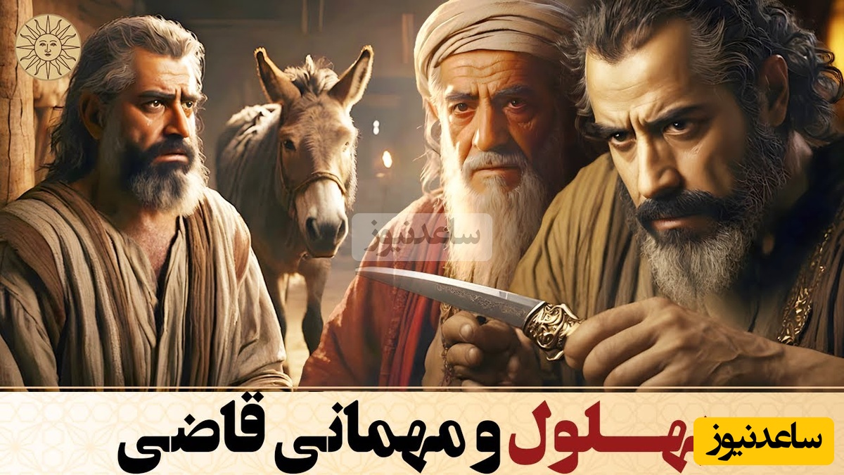 (ویدئو) یادی کنیم از حکایت بهلول دانا و مهمانی قاضی؛ خری که صاحب نادان خود را نجات داد...