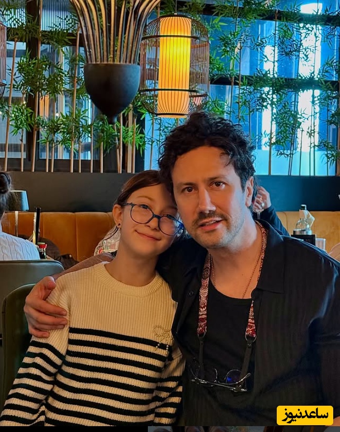 کافه گردی پدرو دختری شاهرخ استخری و دختر خوش استایلش در بلژیبک/ چه عاشقانه نابی؛ 
قند بابا، تو واسه من یهو قد نکشیدیا...