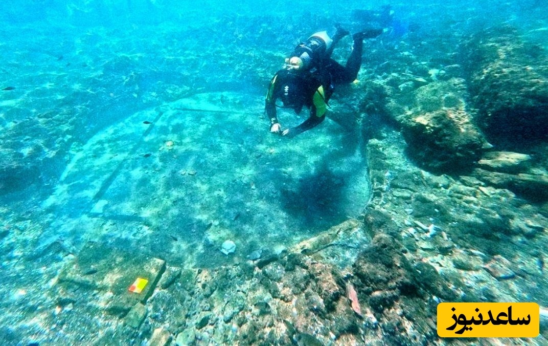 کشف «حمام ویلای یک فیلسوف» در ویرانه‌های غرق‌شدۀ «شهر فساد»