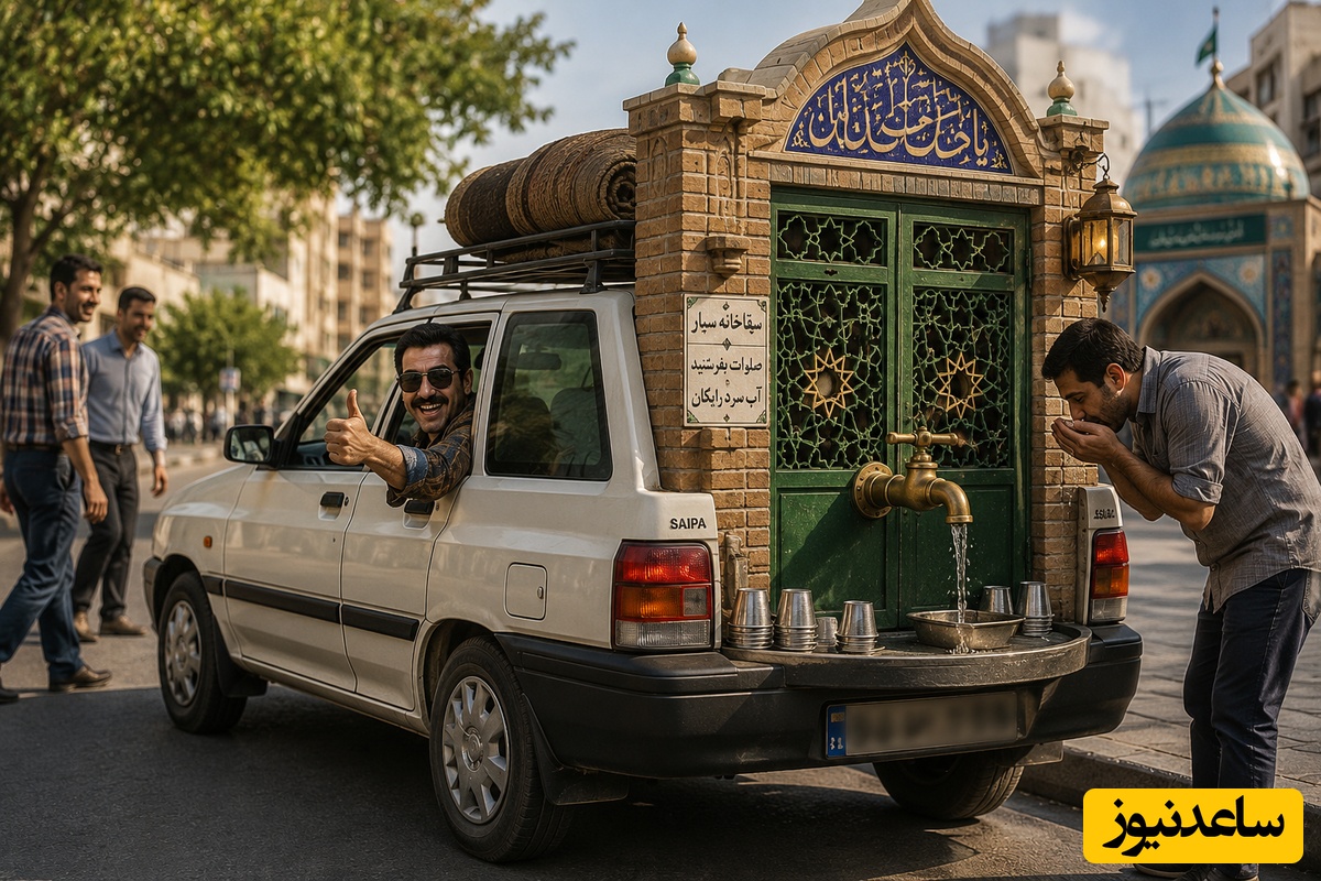 خلاقیت حماسه‌آفرین راننده خوش‌ذوق با آپشن فوق‌ هوشمندی که سایپا رو ضربه‌ فنی کرد/ این شاهکار فقط از یه ایرانی برمیاد؛ خدا قبول کنه 🤣+ ویدیو