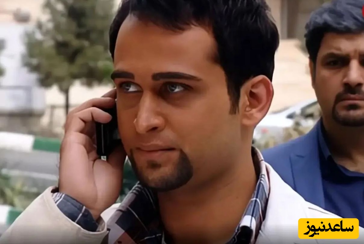 «سینا داماد نادر» 11 سال بعد سریال آوای باران در 35 سالگی