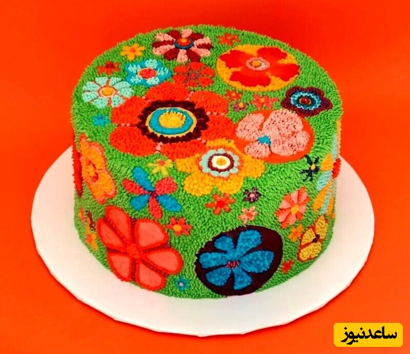 خلاقیت کیک