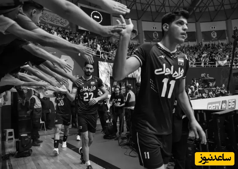 قهرمان ناخوانده مهمان چادر عزای صابر کاظمی، ستاره پَرپَرشده والیبال ایران شد+فیلم/ روحش شاد و یادش گرامی🖤