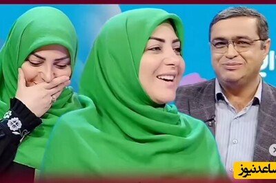 گفتگوی خنده‌دار دکتر عزیزی و المیرا شریفی مقدم روی آنتن زنده/ از پیامک زدن خانم ها تا تلفن جواب دادن آقایون/ مجری غش کرد اصلا 🤣