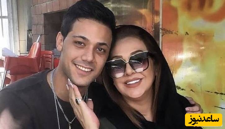 عکس | قاب غم‌انگیز نسرین مقانلو بر سر مزار فرزندش؛ اندوهی که از این تصویر پیداست / خدا رحمتش کند