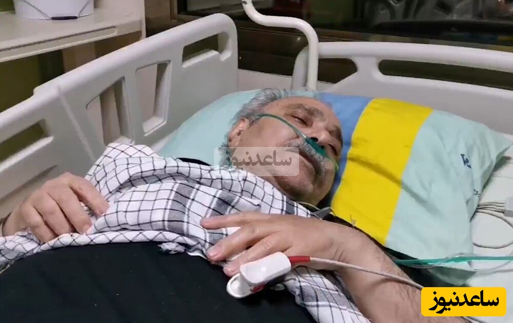 احوال جویی رهبر انقلاب از محمد کاسبی در بیمارستان؛ رهبری چفیه خودشان را از شانه‌هایشان برداشتند و به این بازیگر هدیه دادند+ویدیو