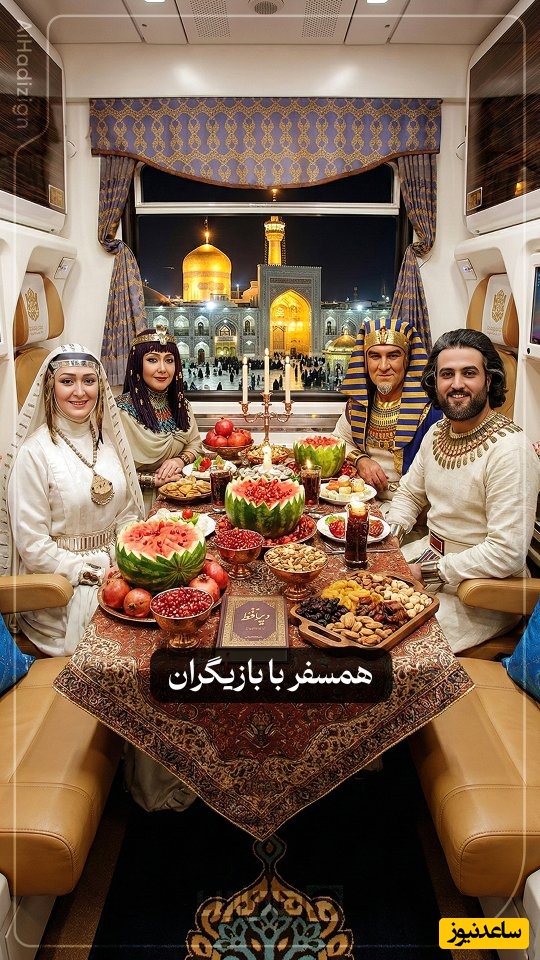 شب یلدا با ستاره های آی فیلم / شما با کدوم یکی از سریال ها هم قطار می‎‌شدید؟ خدایی مشهد با یوزارسیف بیشتر میچسبید + ویدئو