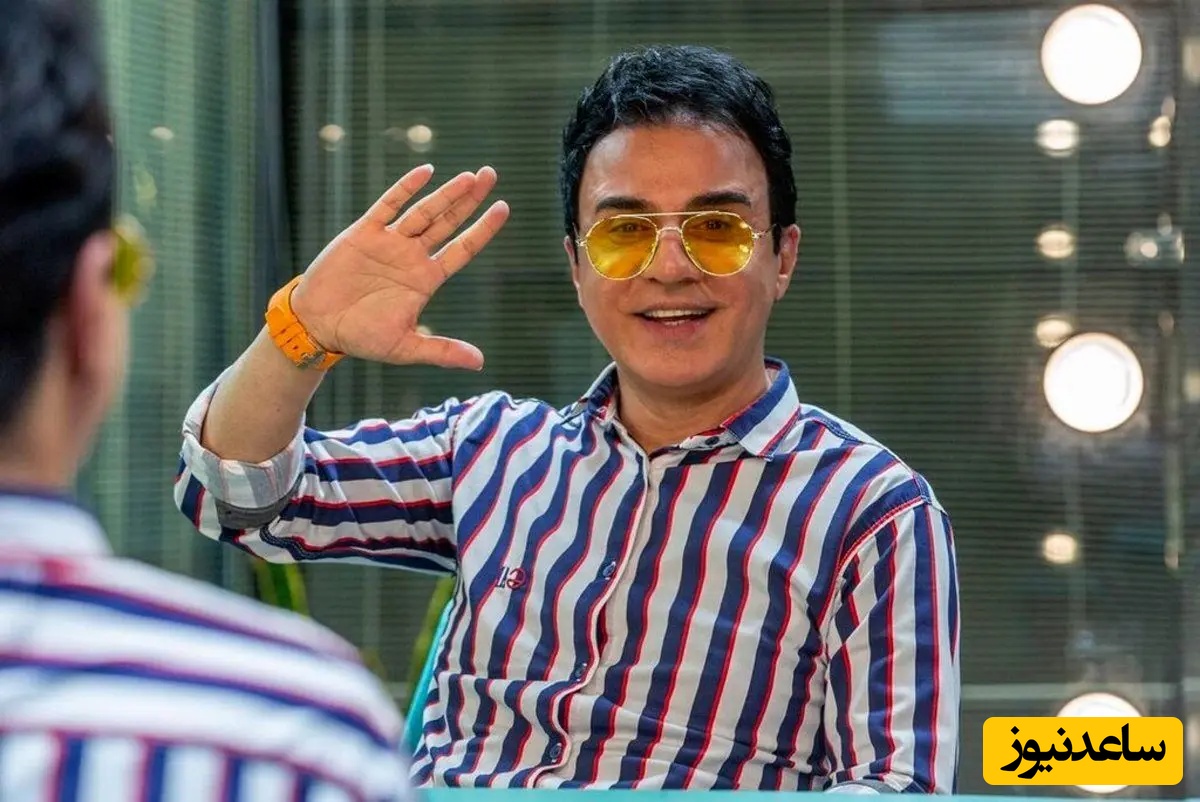 تلاش عمو پورنگ برای کم سن نشان دادن خودش با استایل جوان پسند !